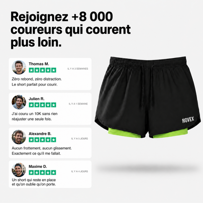 Short NOVEX 2-en-1